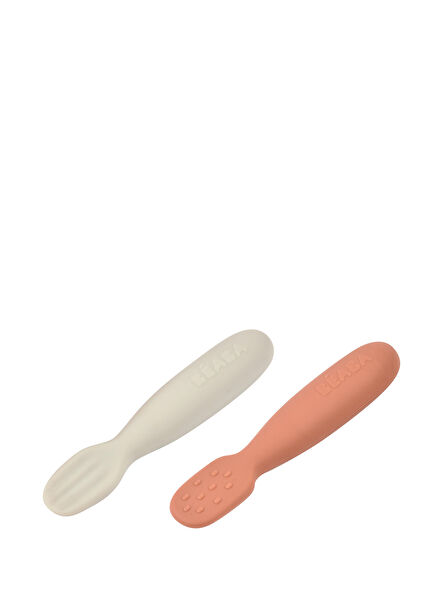 Terracotta Velvet Grey Silikon Kaşık Seti