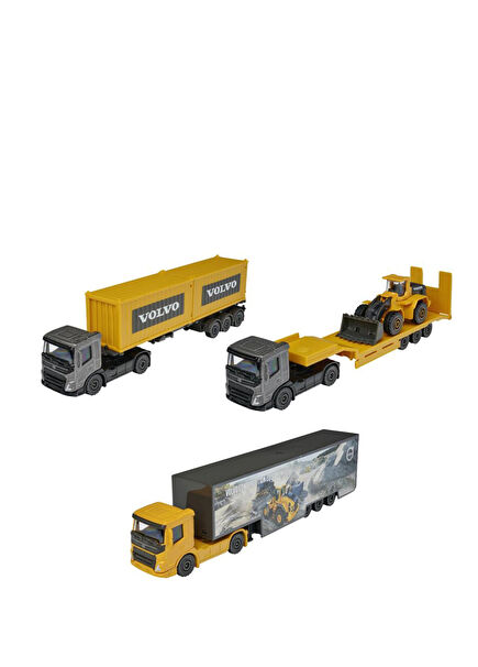 Volvo Contruction Container Transporter Construction Vehicles Toy Car