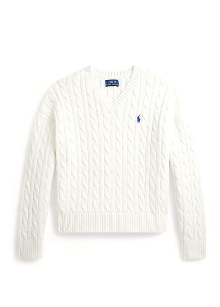 Beyaz Kız Çocuk Kazak