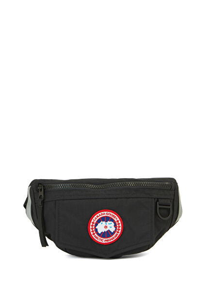 Black Logo Detailed Women's Waist Bag