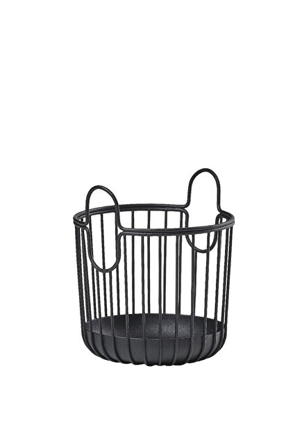 Inu Black Steel Wire Table Top Basket