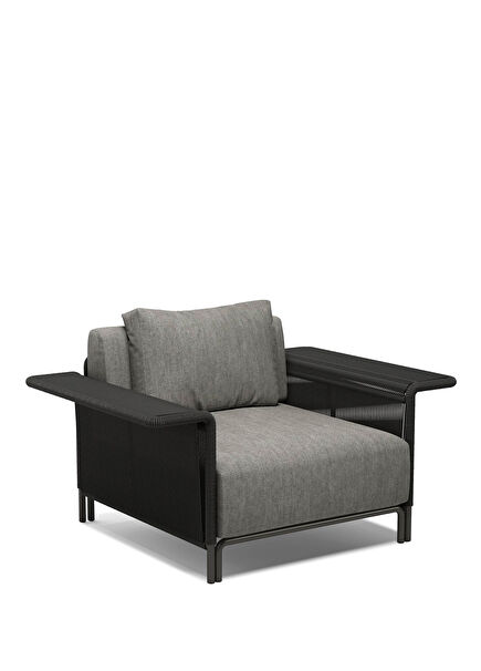 Baixa Charcoal Rattan Chair