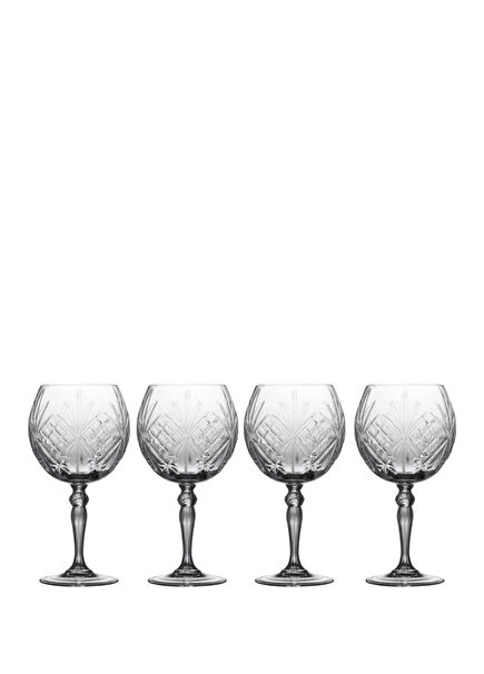 Melodia Kristal Cam 4'lü Kokteyl Bardağı Seti