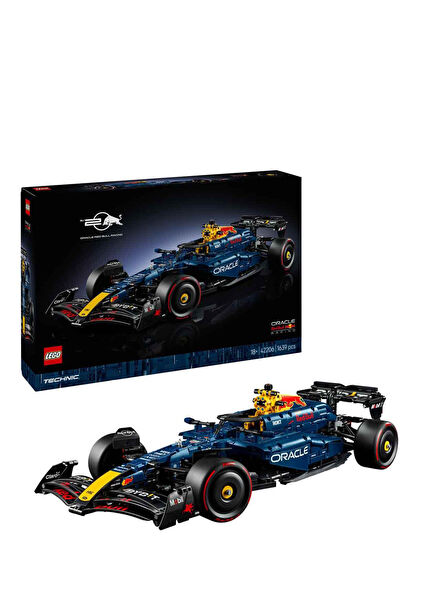 Technic Oracle Red Bull Racing RB20 F1 Car 1639 Pieces Collectible Race Car Building Toy