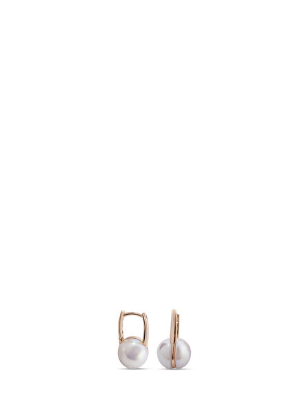 Pearl Stainless Steel Women Earring