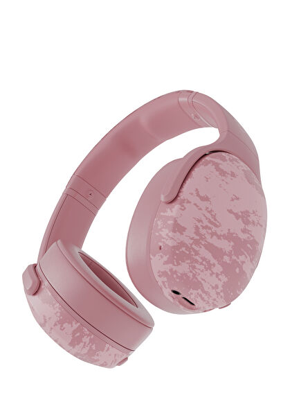 Crusher Evo Washed Rose On-Ear Bluetooth Earbuds
