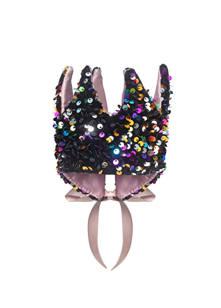 Rainbow Dazzle Sequin Kız Çocuk Taç