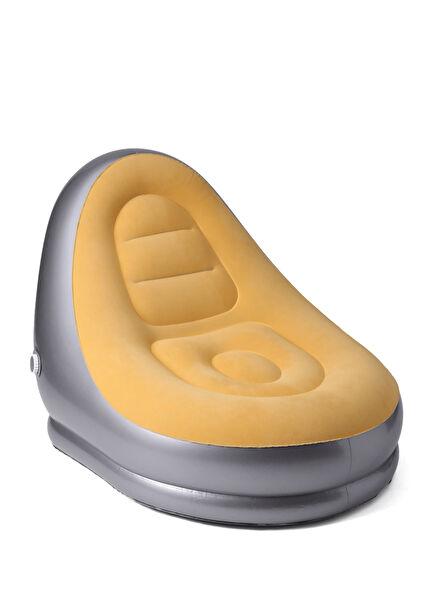 Giga Turuncu Dahili Pompalı Şişme Koltuk
