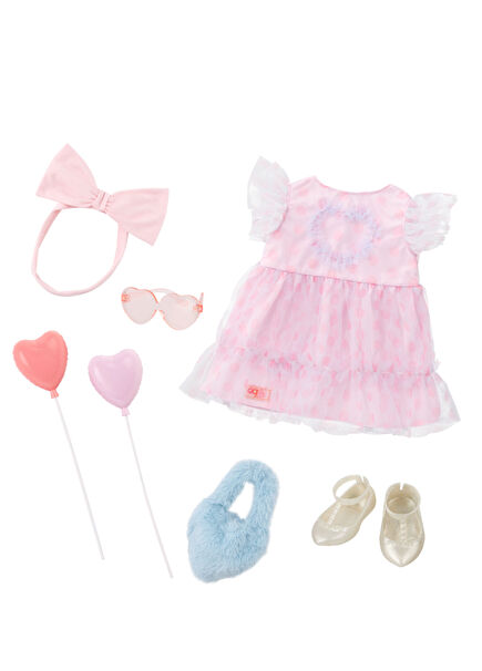 Deluxe All Heart Oyuncak Bebek Kıyafeti