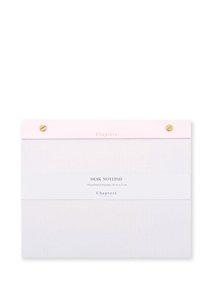 Large Notepad Pink Desktop Note Papers