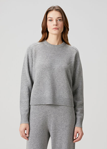 Grey Cashmere Sweater