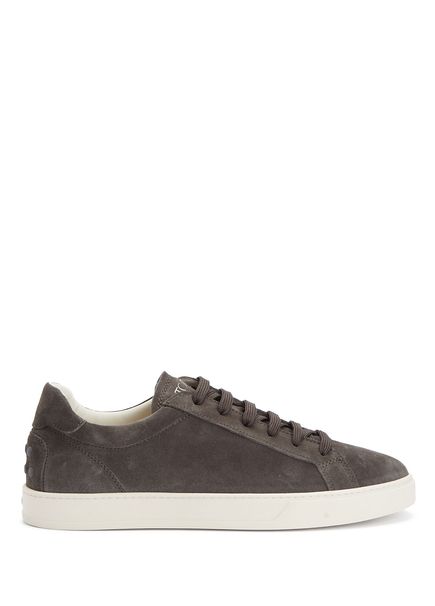 Dark Brown Men's Suede Sneakers