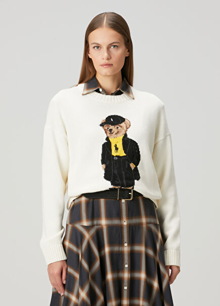 Polo Bear Cream Sweater