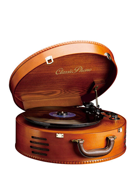 TT34 Wooden Built-in Speaker Turntable