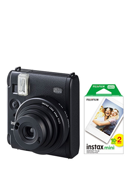 Instax Mini 99 Siyah Fotoğraf Makinesi + 20'li Film