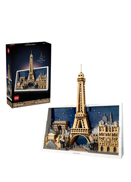 Architecture Paris Aşıklar Şehri 958 Parça 18+ Yaş Yapı Oyuncağı 21064
