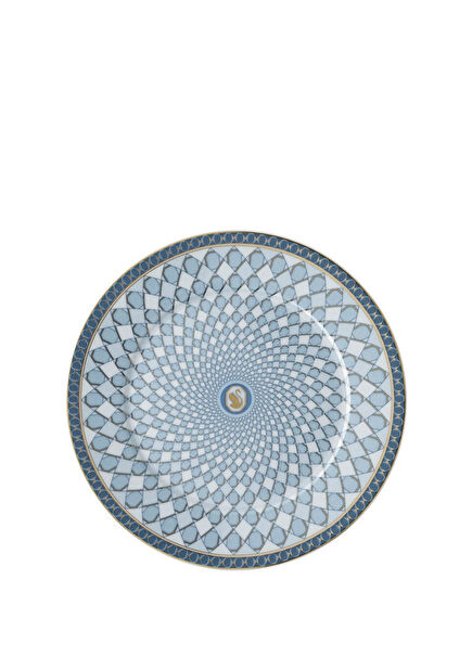 Signum Azure Blue Porcelain Plate