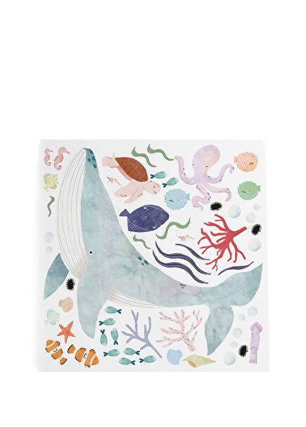 Sea World XL Çocuk Odası Duvar Etiketi