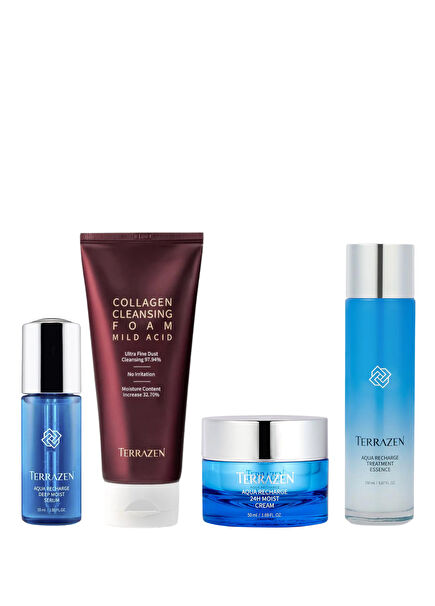 Aqua Recharge Hassas Ciltler İçin Nemlendirici Onarıcı Cilt Bakım Seti