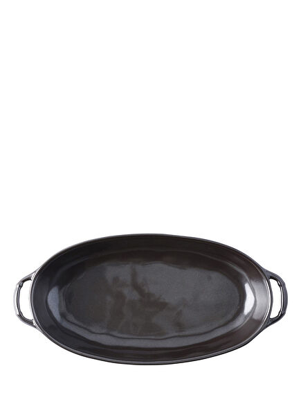 Pewter Siyah Seramik Fırın Kabı 