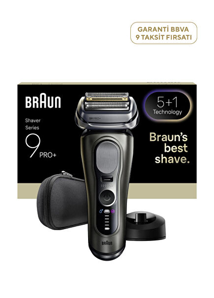 Series 9 PRO+ Islak ve Kuru Elektrikli Tıraş Makinesi + Şarj Standı