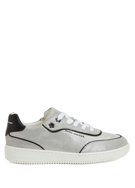 Açık Gri Kız Çocuk Süet Sneaker