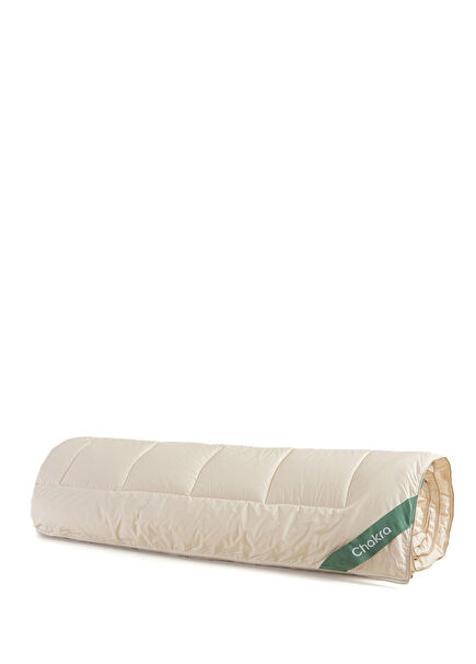 Bianca White Cotton Single Duvet 155 x 215 cm