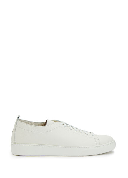 Byron Beyaz Erkek Deri Sneaker