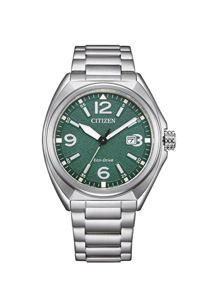 AW1571-76X Gümüş Çelik Erkek Kol Saati