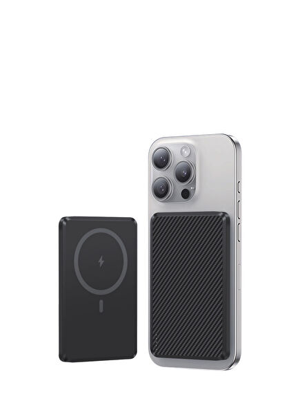 Siyah Karbon P-Pb4 5.000 Mah Powerbank 