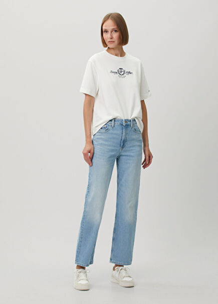 Layla Slim Straight Mavi Jean Pantolon