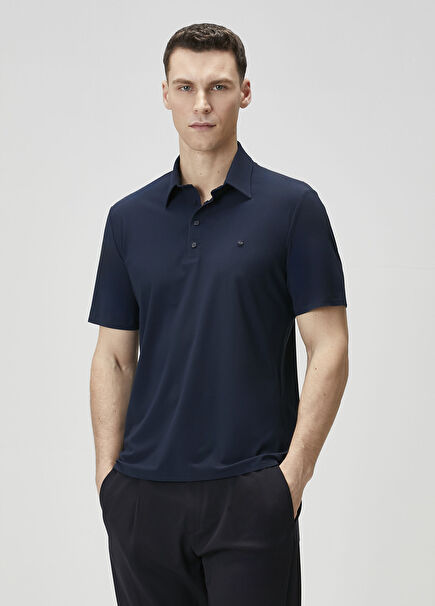 Ultra Light Mentalist Lacivert Polo Yaka T-shirt