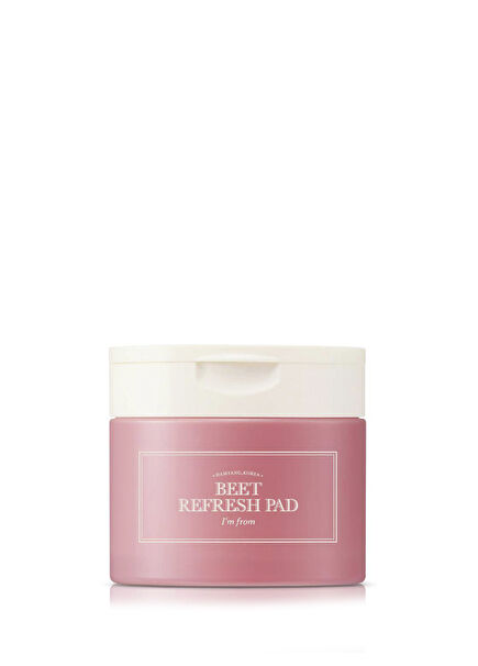 Beet Refresh Pad 60lı Berraklaştırıcı ve Yatıştırıcı Bol Esanslı Pamuk Ped 260ml