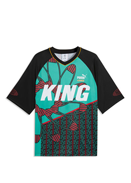 King Vibrant Green Double Faced Unisex Jersey