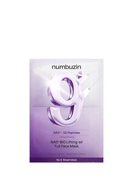 No.9 NAD Bio Lifting-sil Hydrating Face Mask