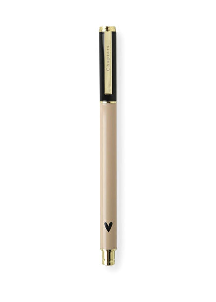 Black&Cream Premium Roller Pen Kalem