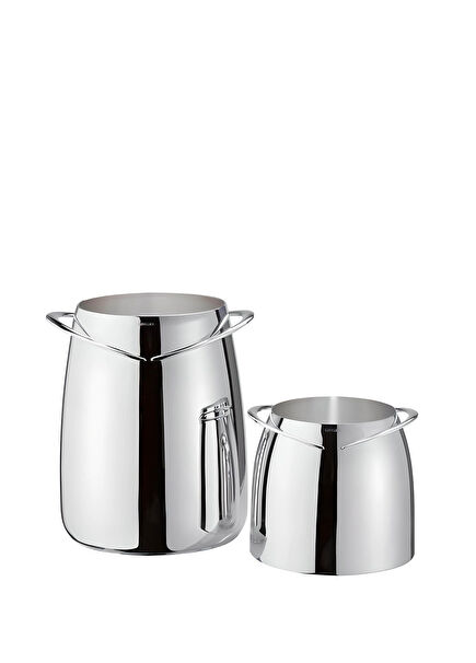 Goccia Gümüş 2'li Şampanya Kovası