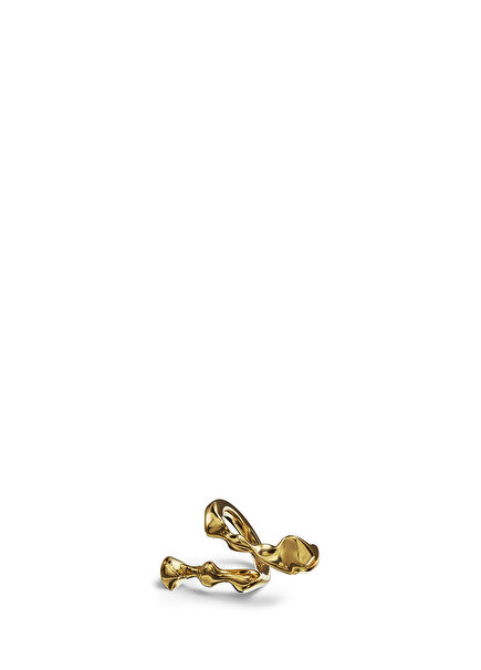 Iceland 925 Sterling Silver 24K Gold Plated Women's Ring