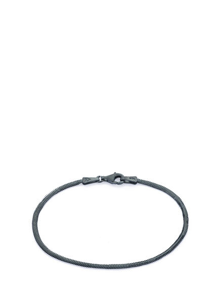 Snake Chain Erkek Gümüş Bileklik