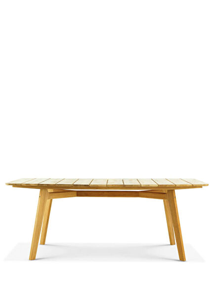 Knit Teak Rectangular Table
