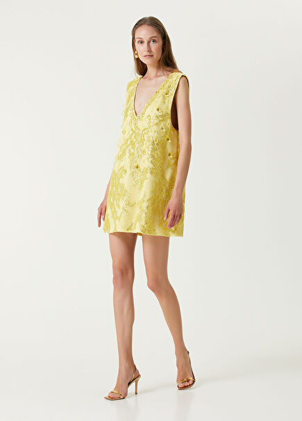 Amalfi Beaded Short Evening Dress