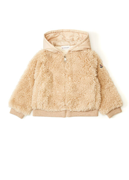 Naturel Kapüşonlu Sweatshirt