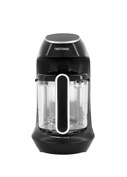 Siyah V2 Buharlı Pişirme Karıştırma Isıtma Sterilizasyon 6’sı 1 Arada Mama Hazırlayıcı 