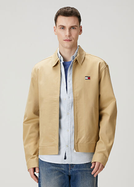 Beige Organic Cotton Coat