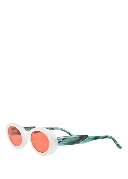 Fs3 - C11 Beyaz Havana Asetat Kız Çocuk Güneş Gözlüğü