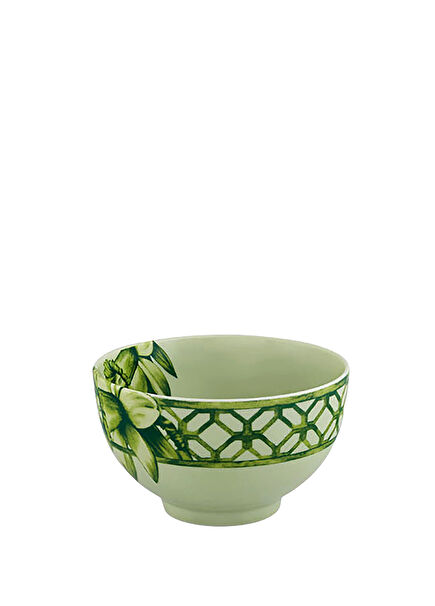 Meaning Green Porcelain Bowl