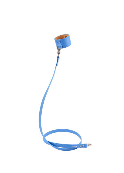 Tintin Blue Leather Dog Walking Strap