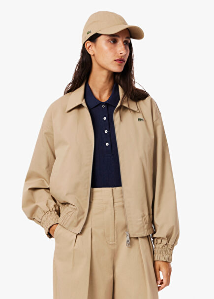 Bej Relaxed Fit Kadın Ceket