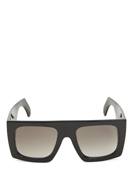 Black Logo Detailed Womens Sunglasses