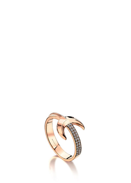 High Moon Pırlantalı Kadın Altın Yüzük